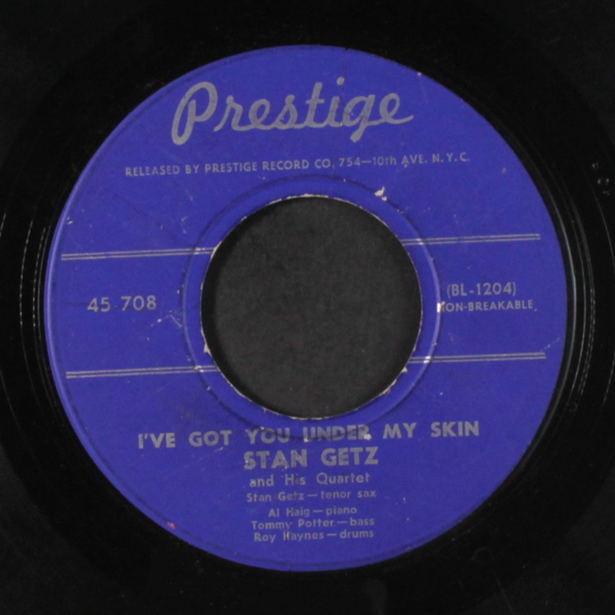 i've got you under my skin / there's a small hotel by STAN GETZ