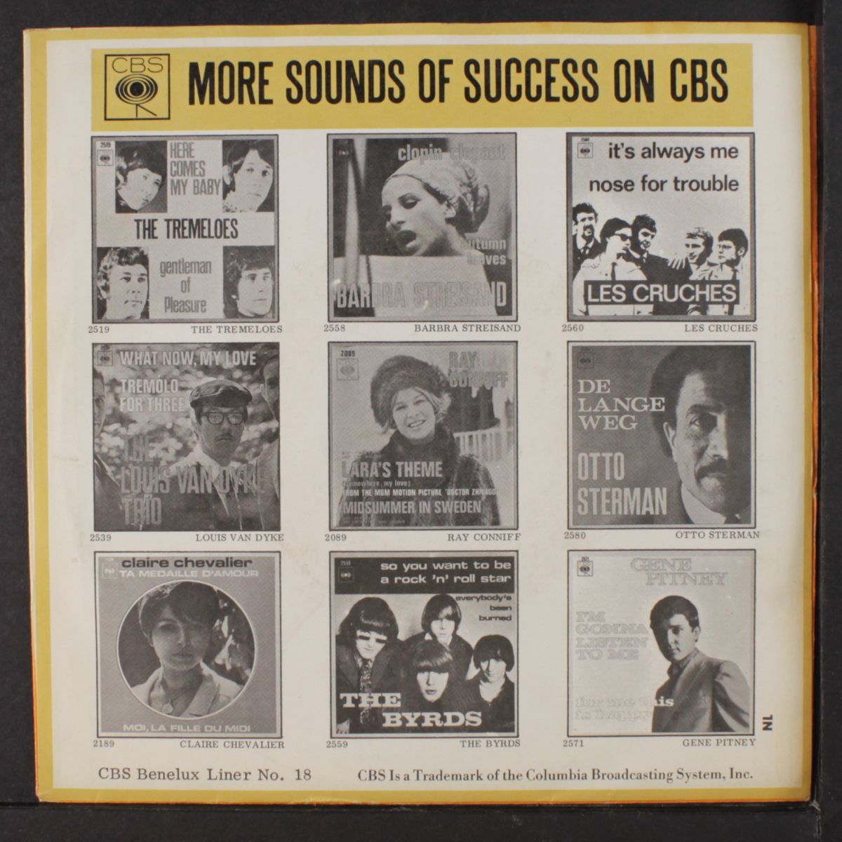 silence is golden / let your hair hang down by TREMELOES