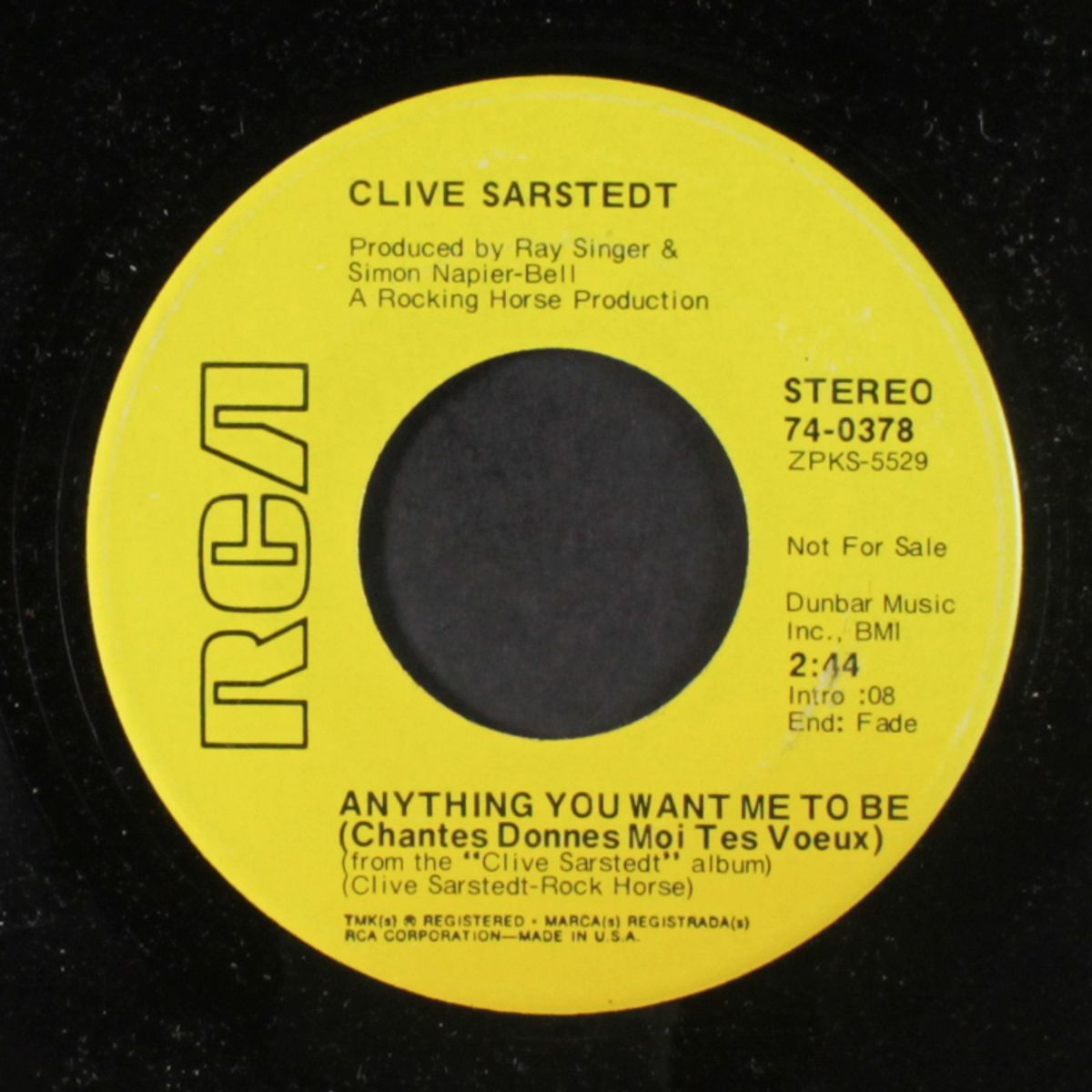 looking for jesus / anything you want me to be by CLIVE SARSTEDT