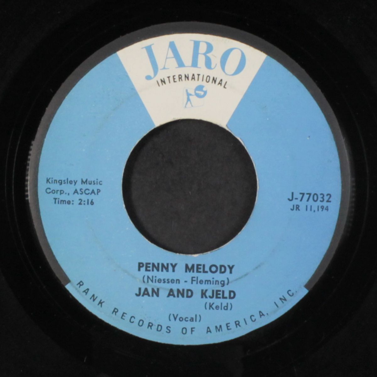 penny melody / ting-a-ling my banjo sings by JAN & KJELD
