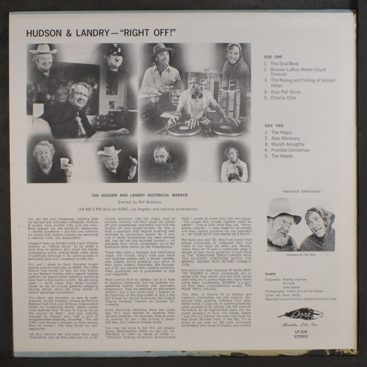 right-off by HUDSON & LANDRY