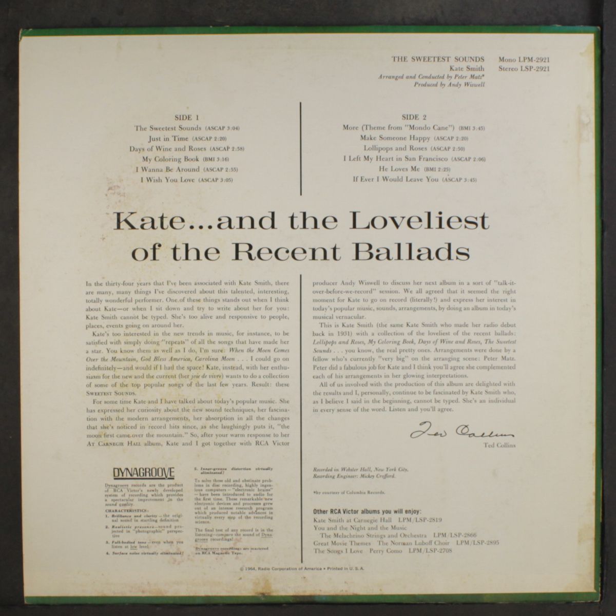 the sweetest sounds by KATE SMITH