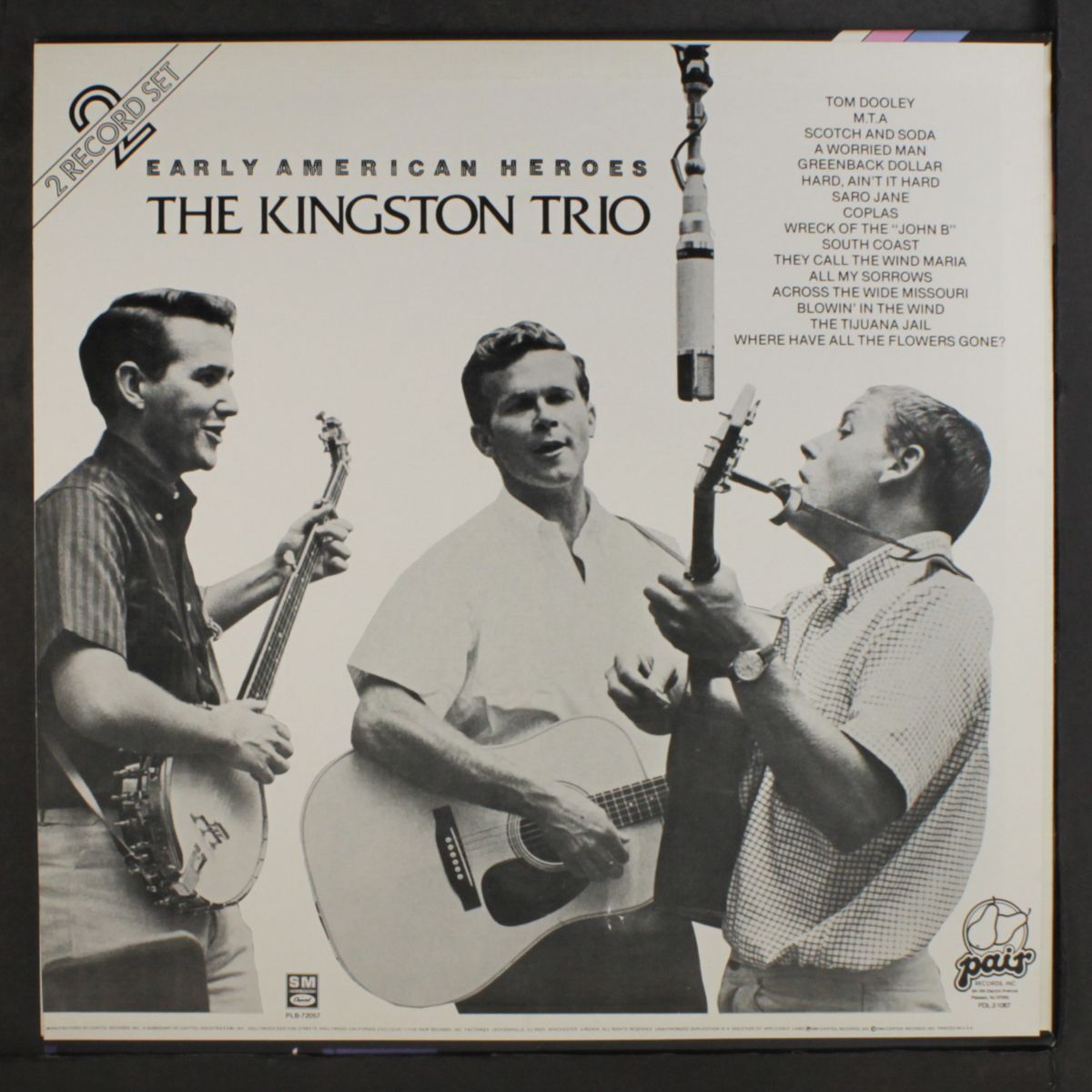 early american heroes by KINGSTON TRIO