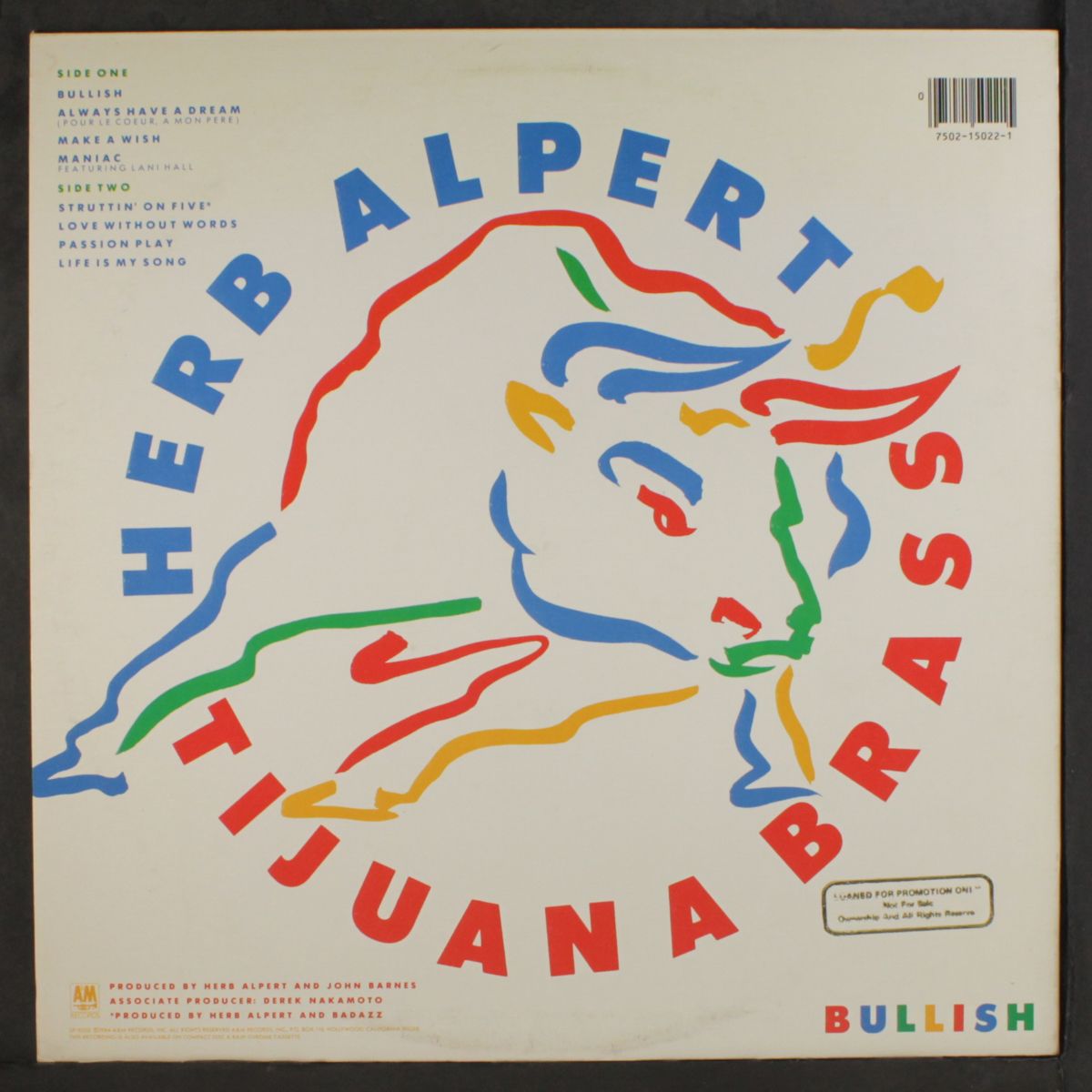 bullish by HERB ALPERT