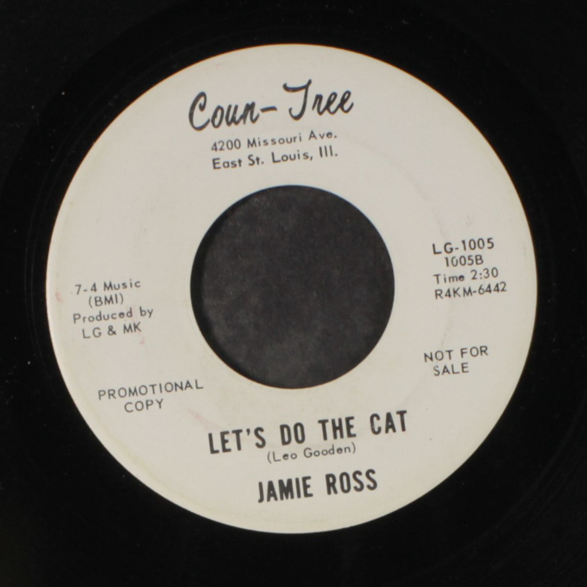 honey honey / let's do the cat by JAMIE ROSS