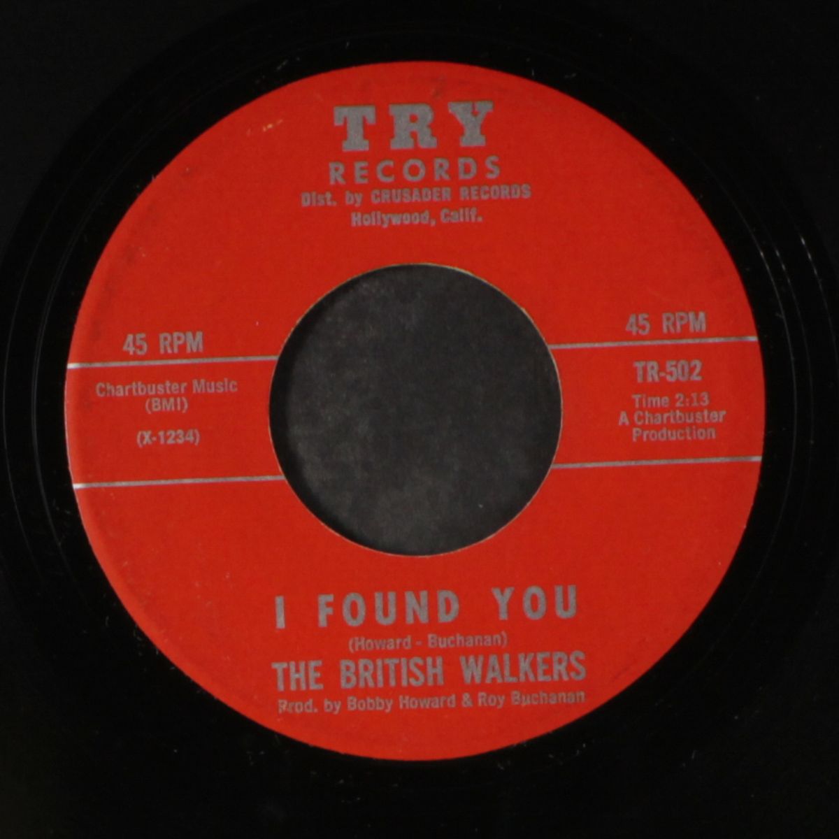 i found you / diddley daddy by BRITISH WALKERS