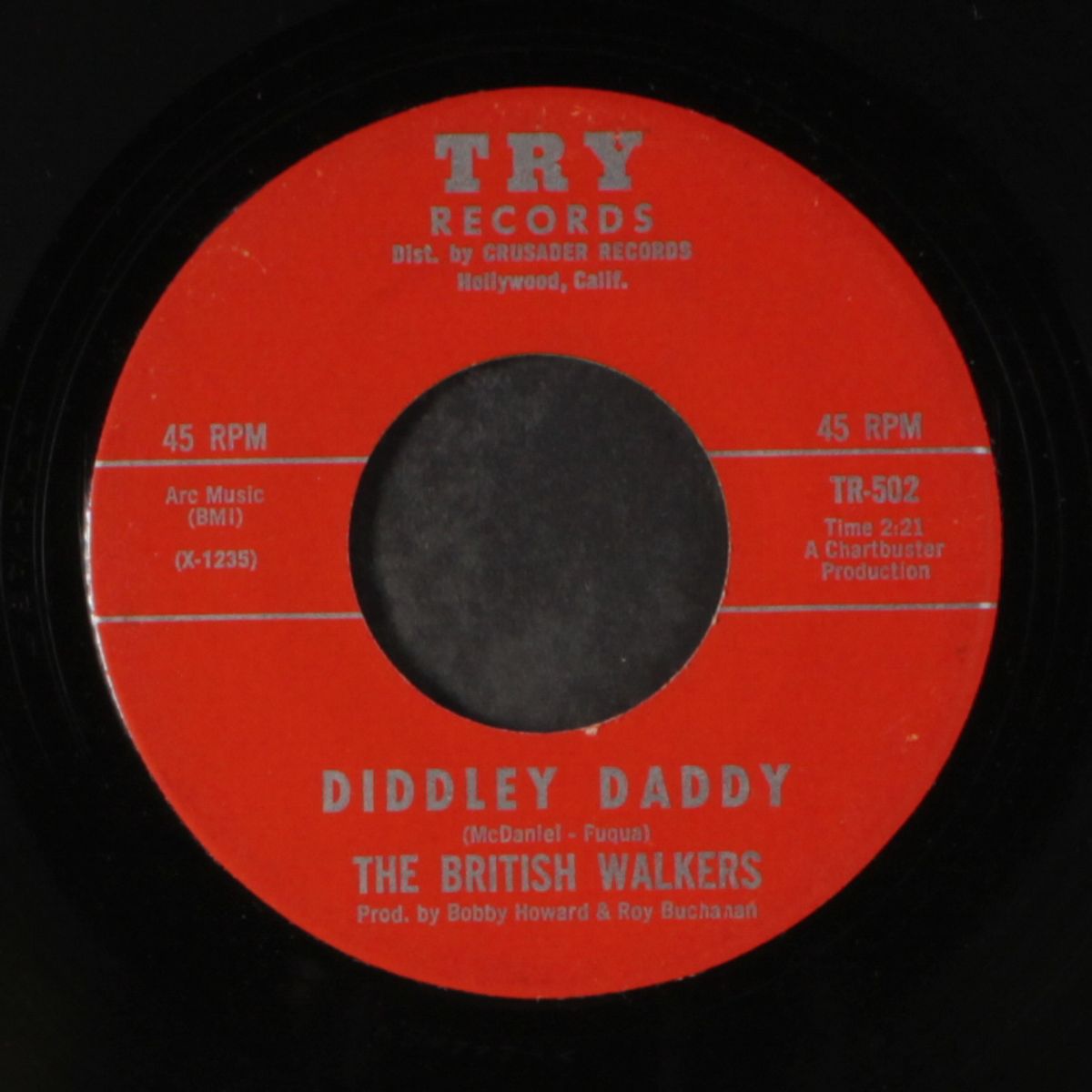 i found you / diddley daddy by BRITISH WALKERS