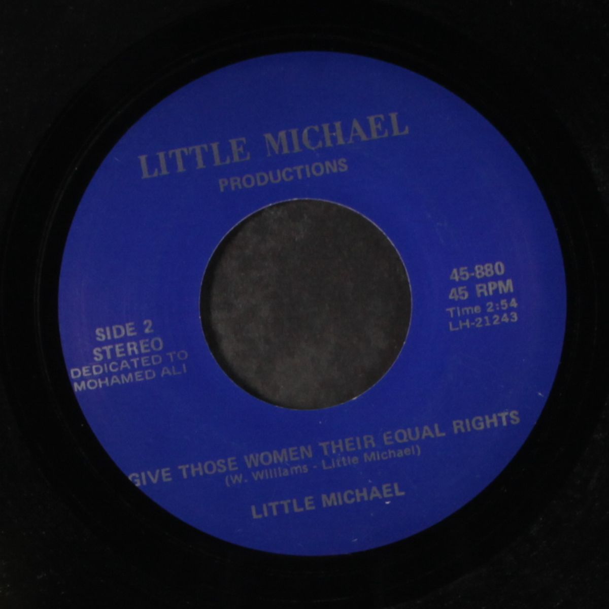 ali's coming back / give those women their equal rights by LITTLE MICHAEL