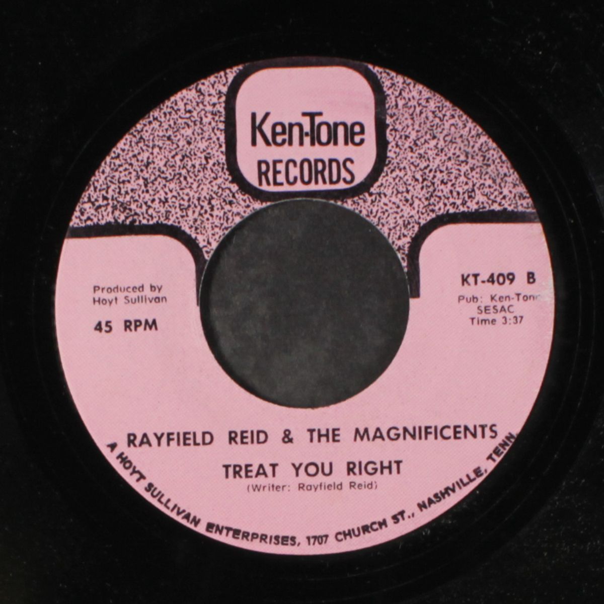 treat you right / dynamite party by RAYFIELD REID & MAGNIFICENTS