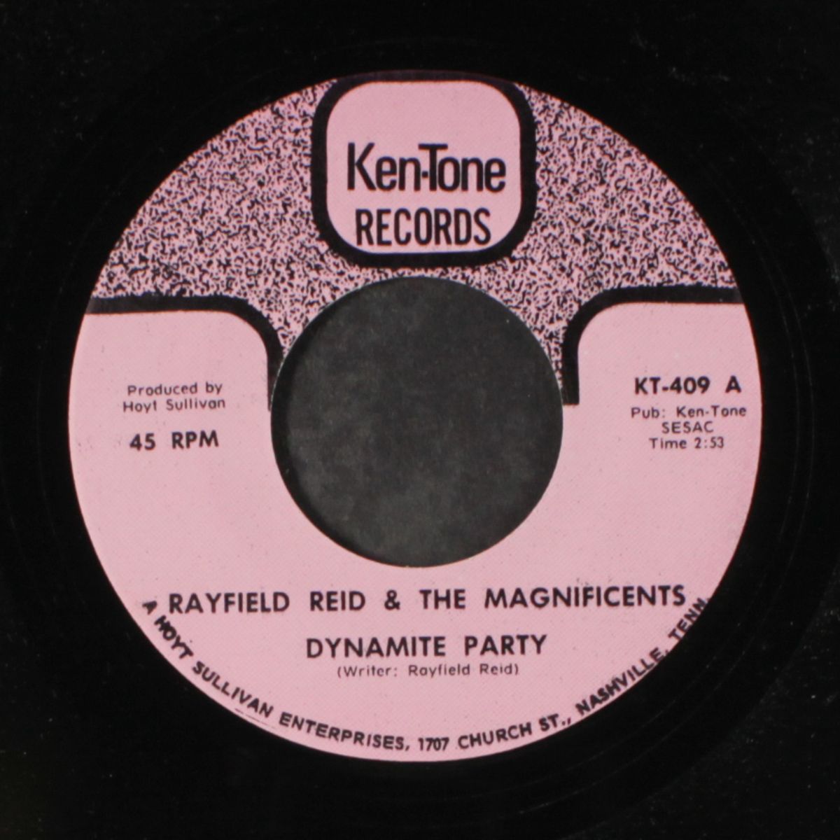 treat you right / dynamite party by RAYFIELD REID & MAGNIFICENTS