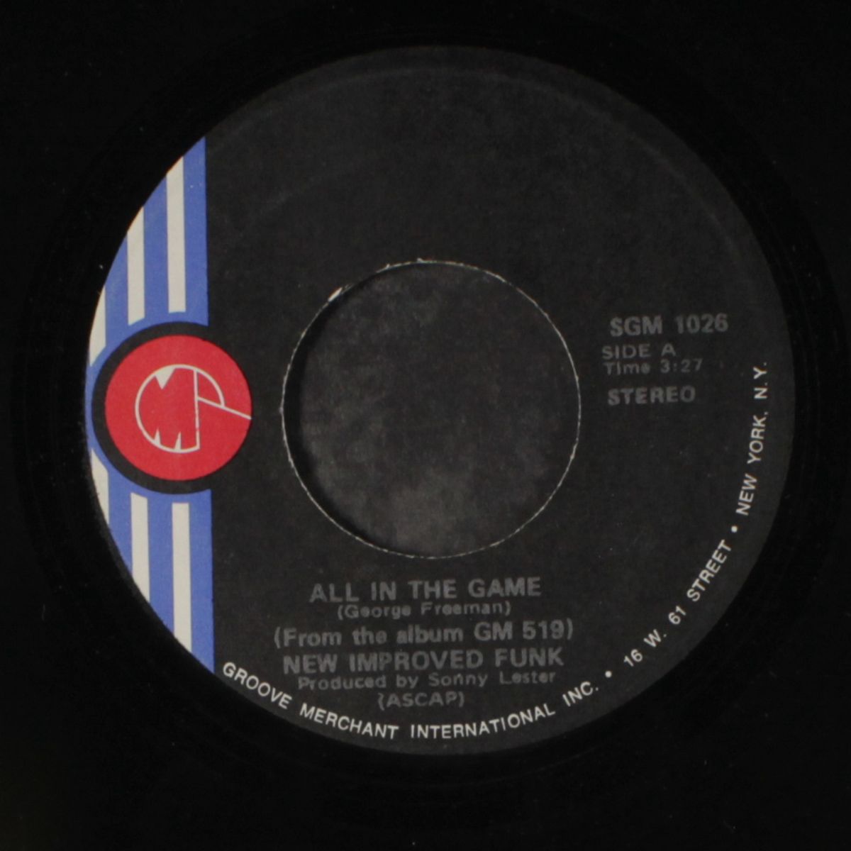 all in the game / guitar lover man by GEORGE FREEMAN
