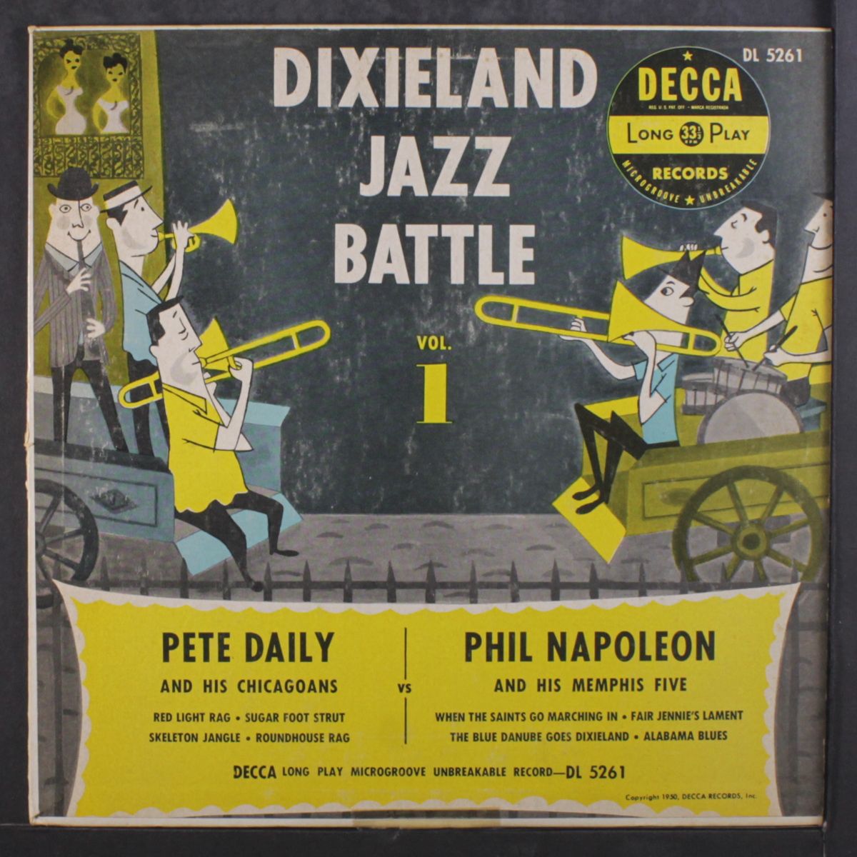 dixieland jazz battle by PETE DAILY / PHIL NAPOLEON