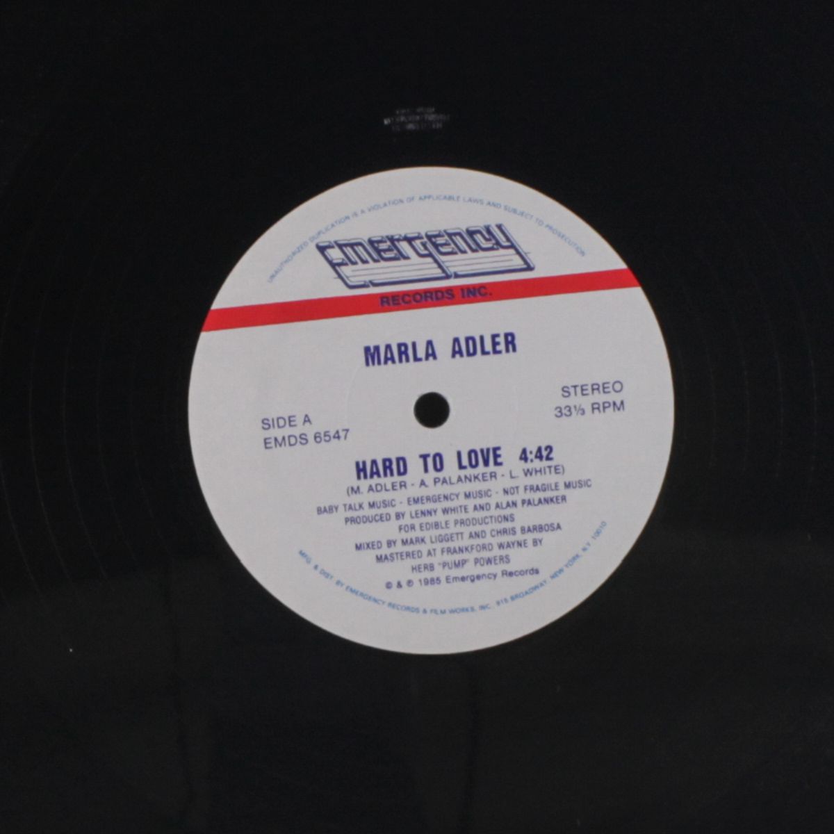 hard to love / dub by MARLA ADLER