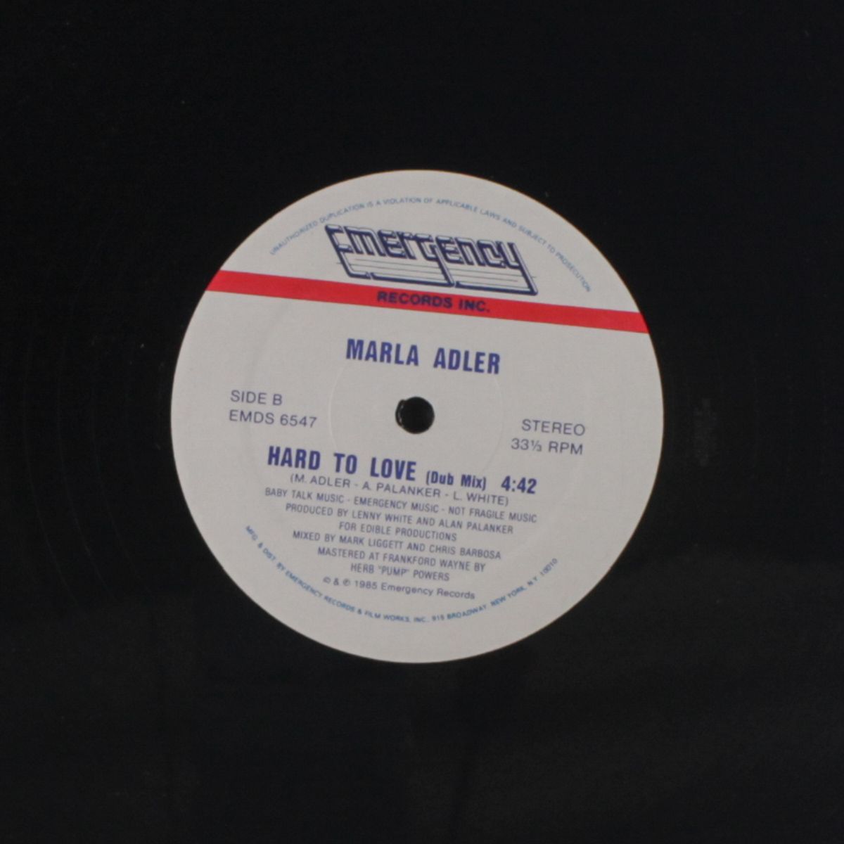 hard to love / dub by MARLA ADLER