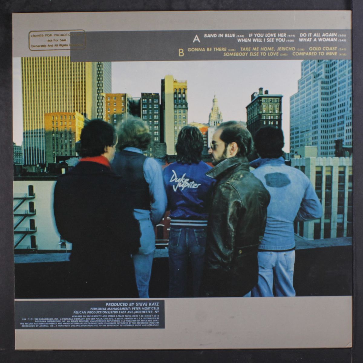 band in blue by DUKE JUPITER