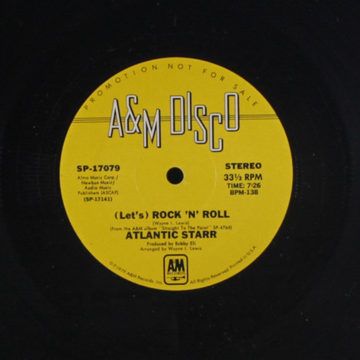 (let's) rock 'n' roll / same by ATLANTIC STARR