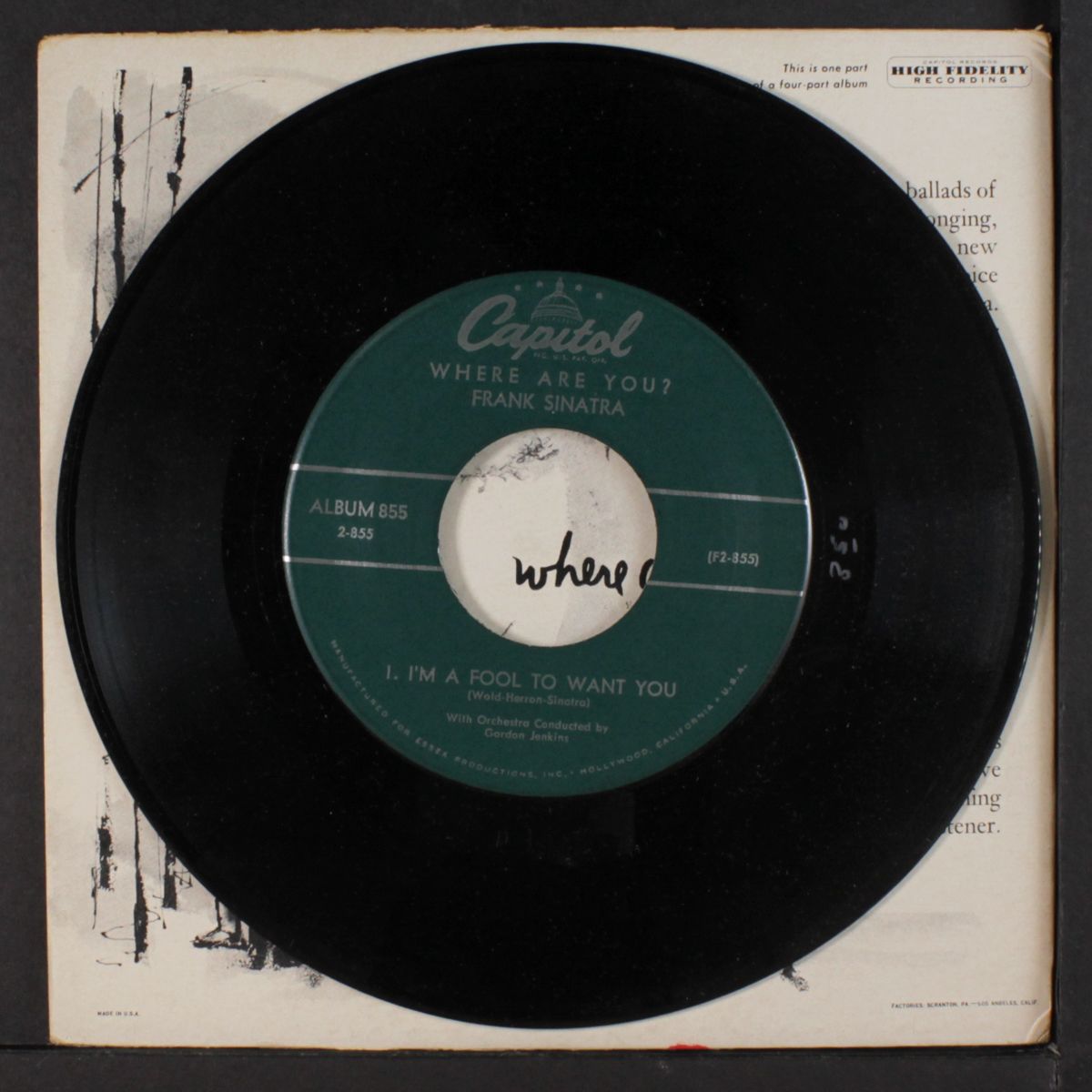 where are you?, part 2 by FRANK SINATRA