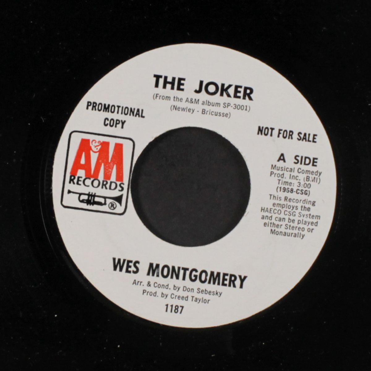 the joker / trust in me by WES MONTGOMERY