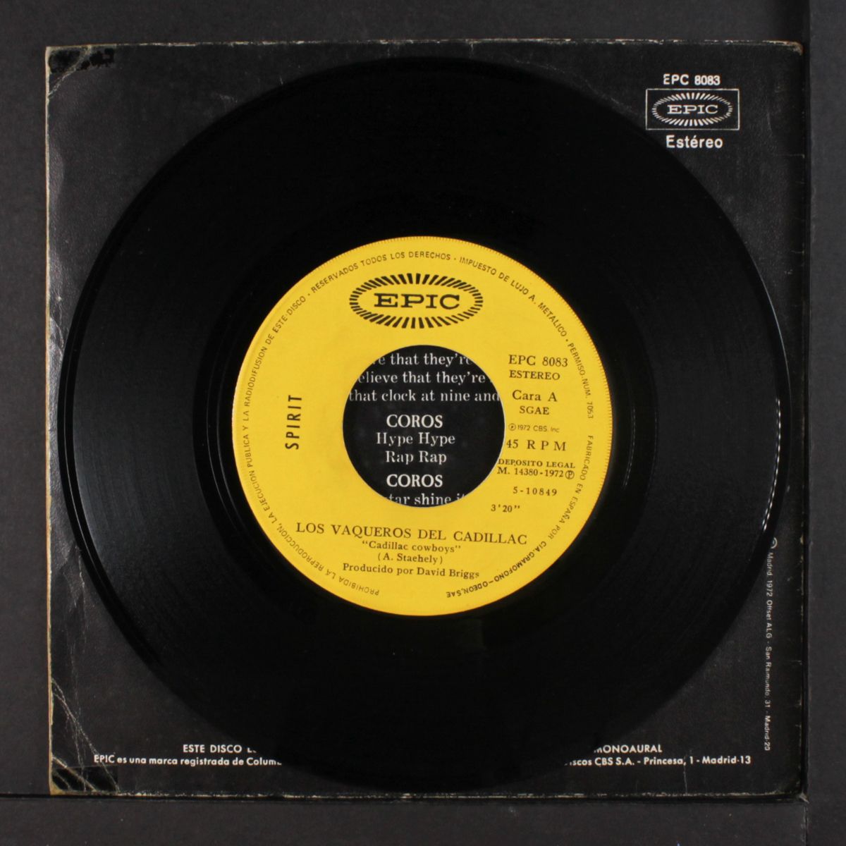 cadillac cowboys / darkness by SPIRIT