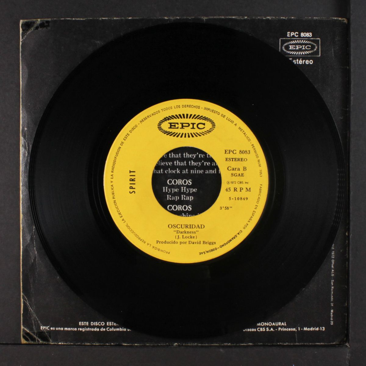 cadillac cowboys / darkness by SPIRIT