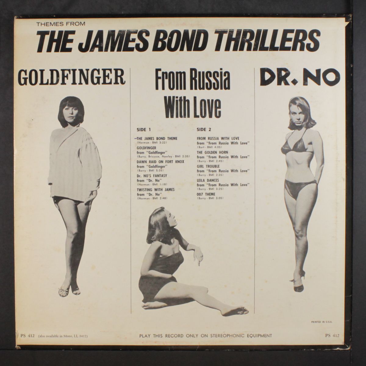 themes from the james bond thrillers by ROLAND SHAW