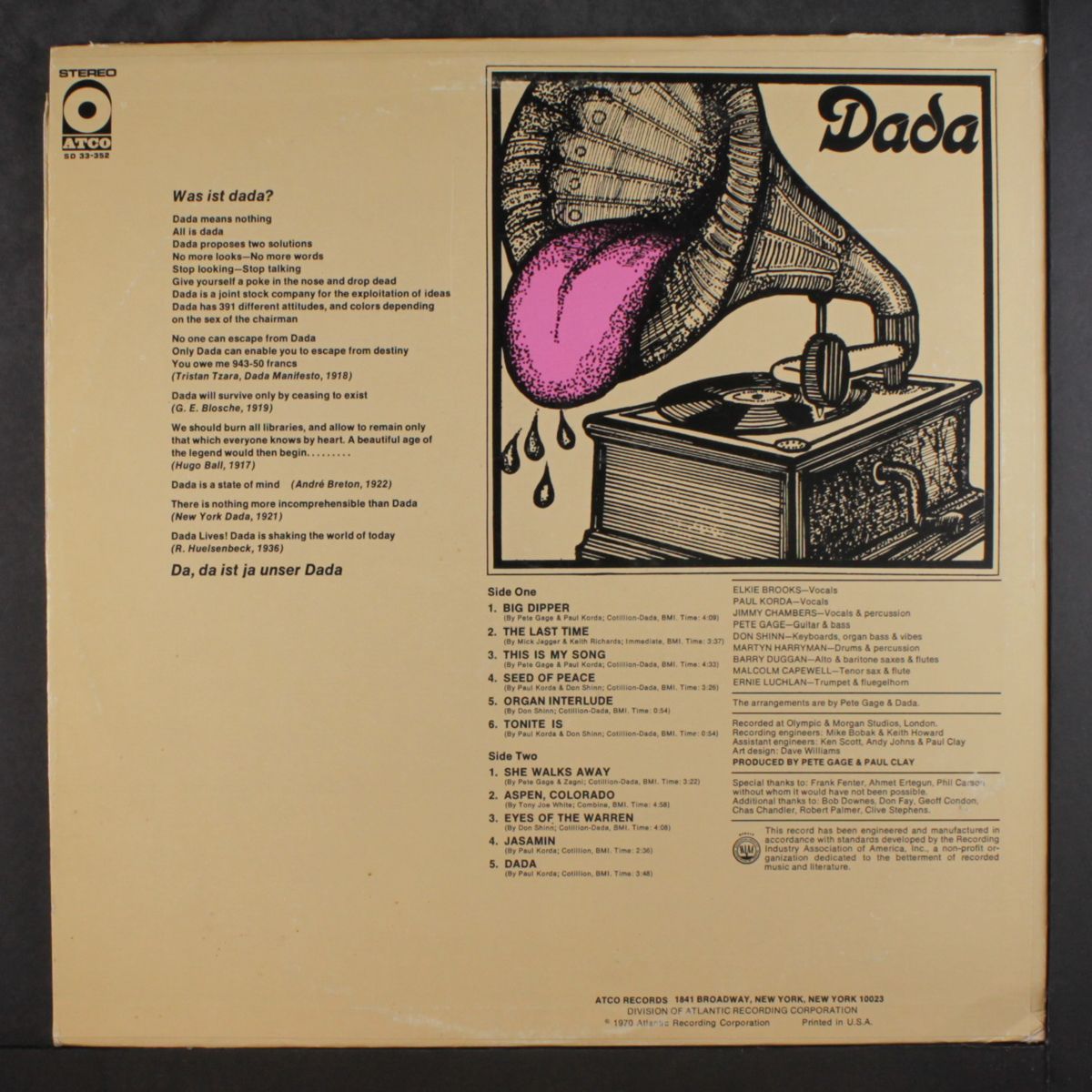 dada by DADA