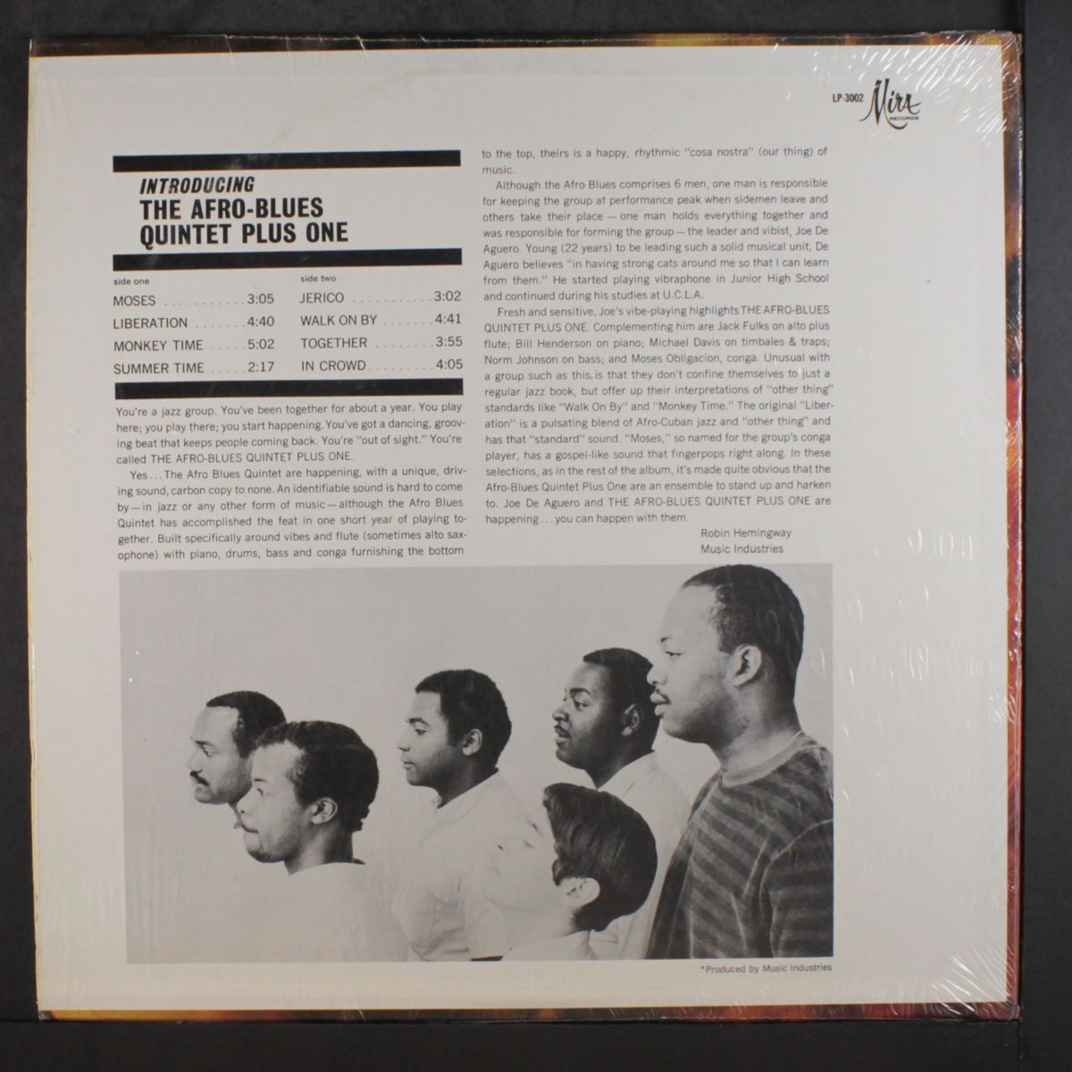 introducing by AFRO BLUES QUINTET PLUS 1