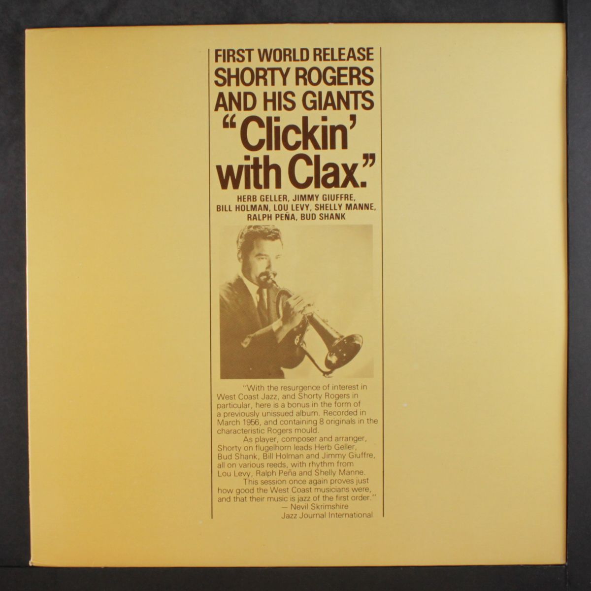 clickin' with clax by SHORTY ROGERS
