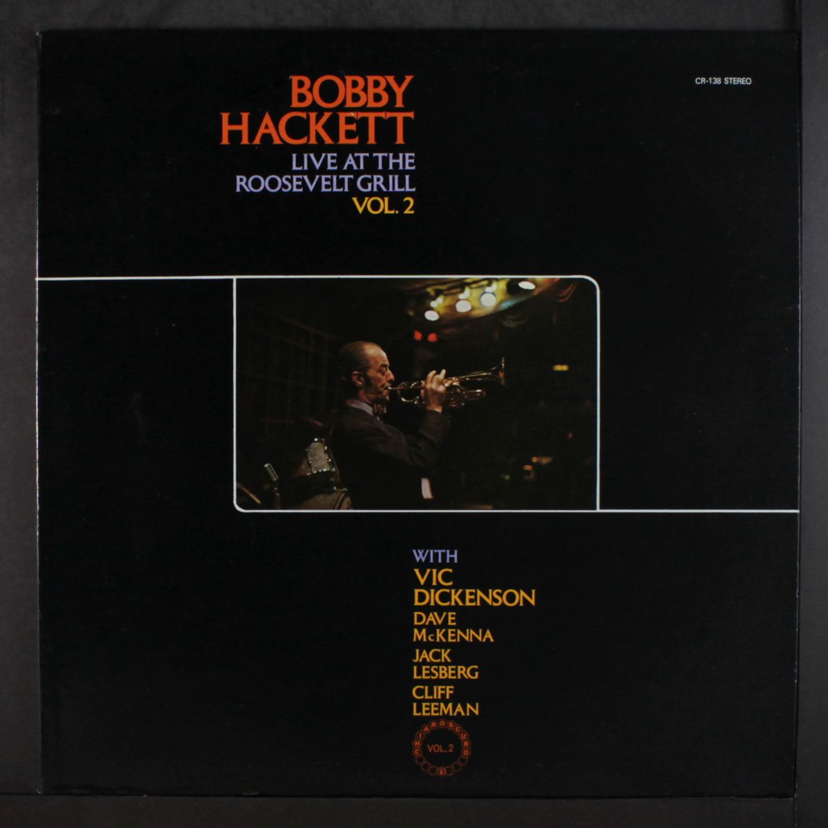 live at the roosevelt grill, vol. 2 by BOBBY HACKETT