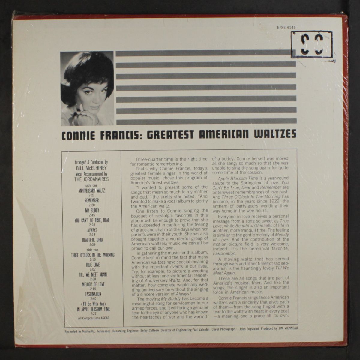 greatest american waltzes by CONNIE FRANCIS