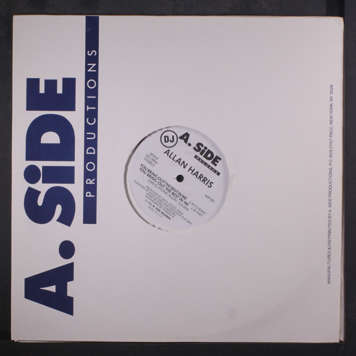 you bring out the best in me (3 mixes) by ALLAN HARRIS
