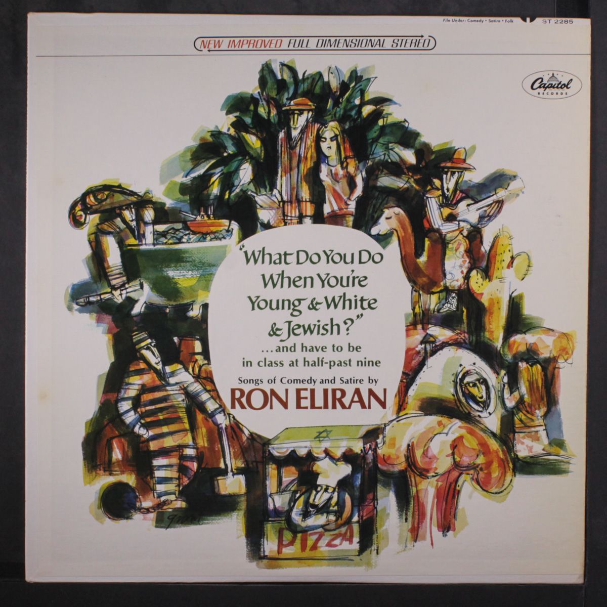 what do you do when you're young & white & jewish? by RON ELIRAN