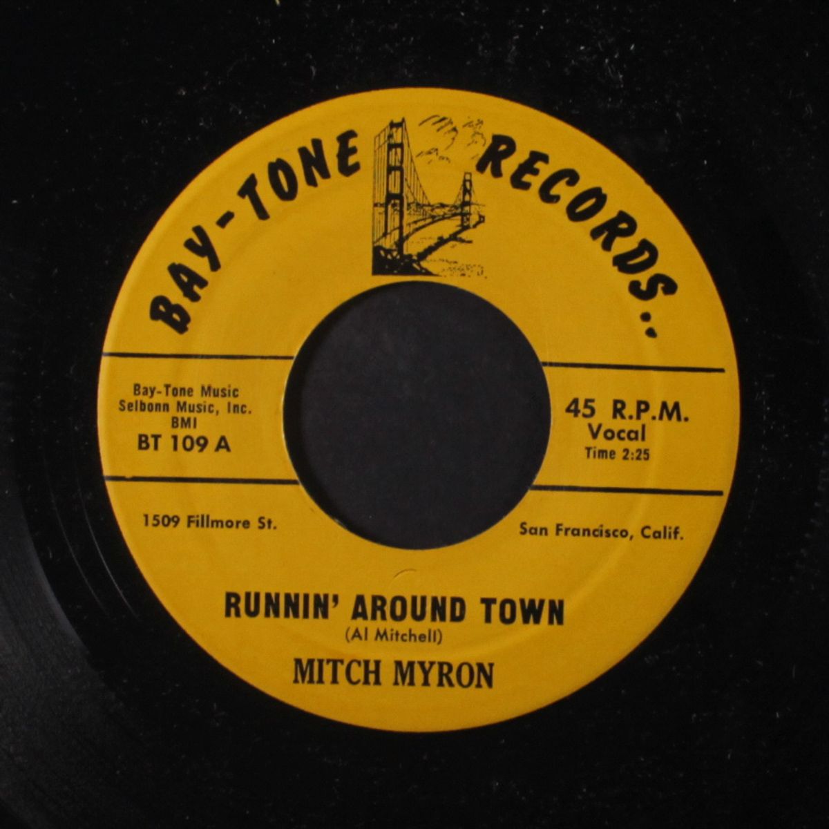 true love is hard to find / runnin' around town by MITCH MYRON & GROUP