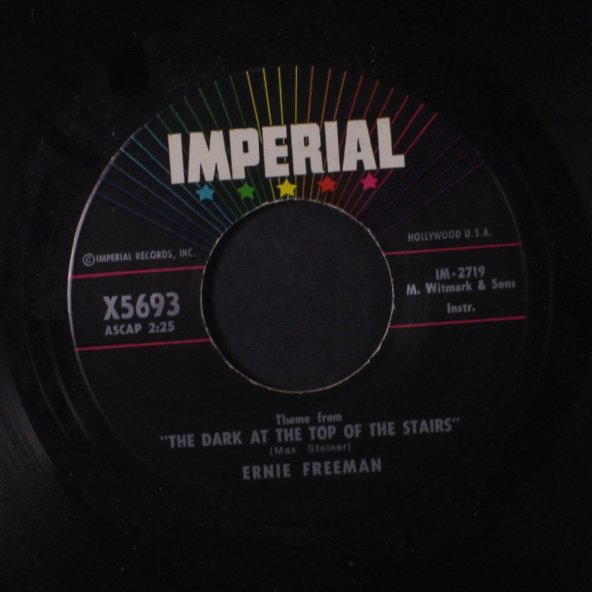 the dark at the top of the stairs by ERNIE FREEMAN