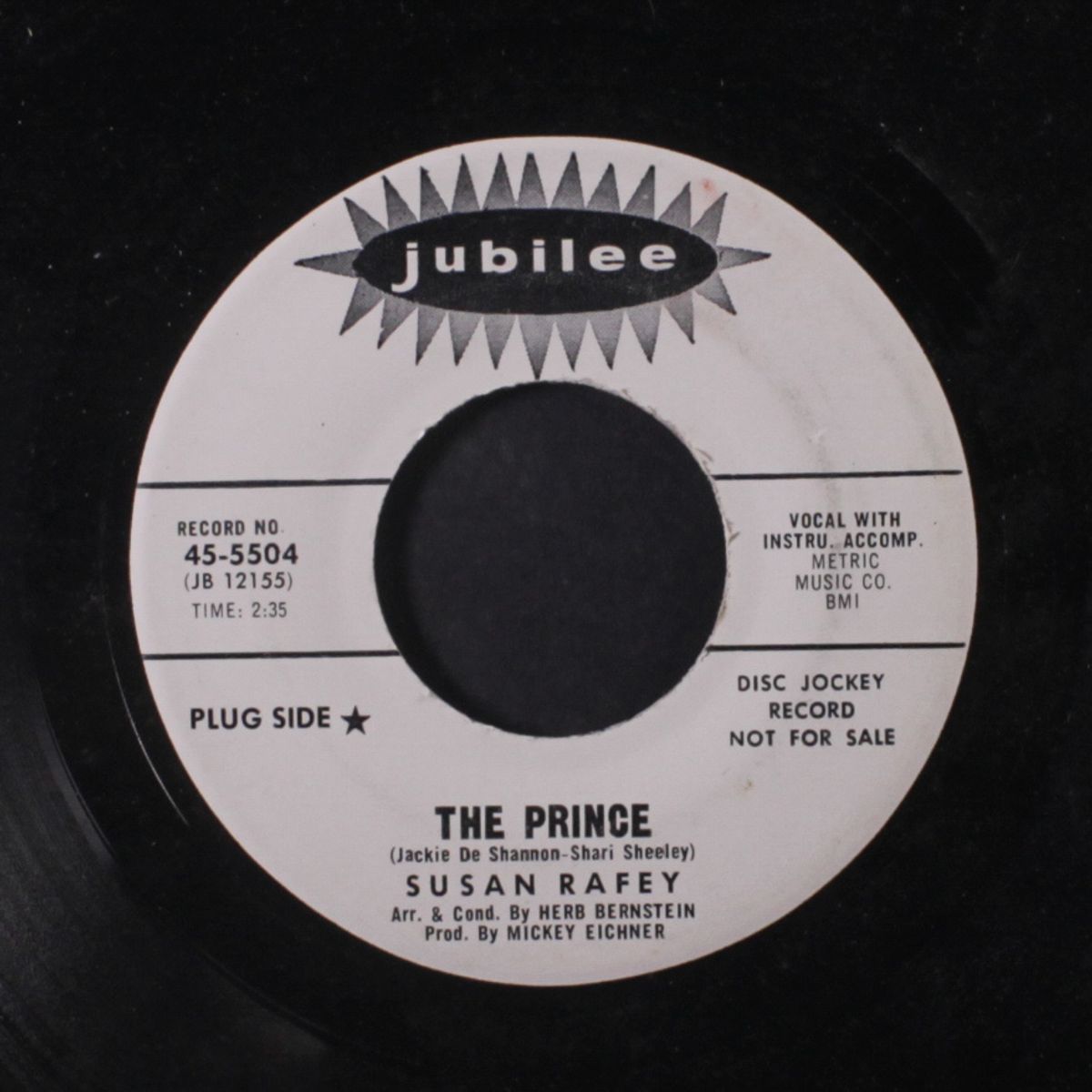 the prince / right on time by SUSAN RAFEY