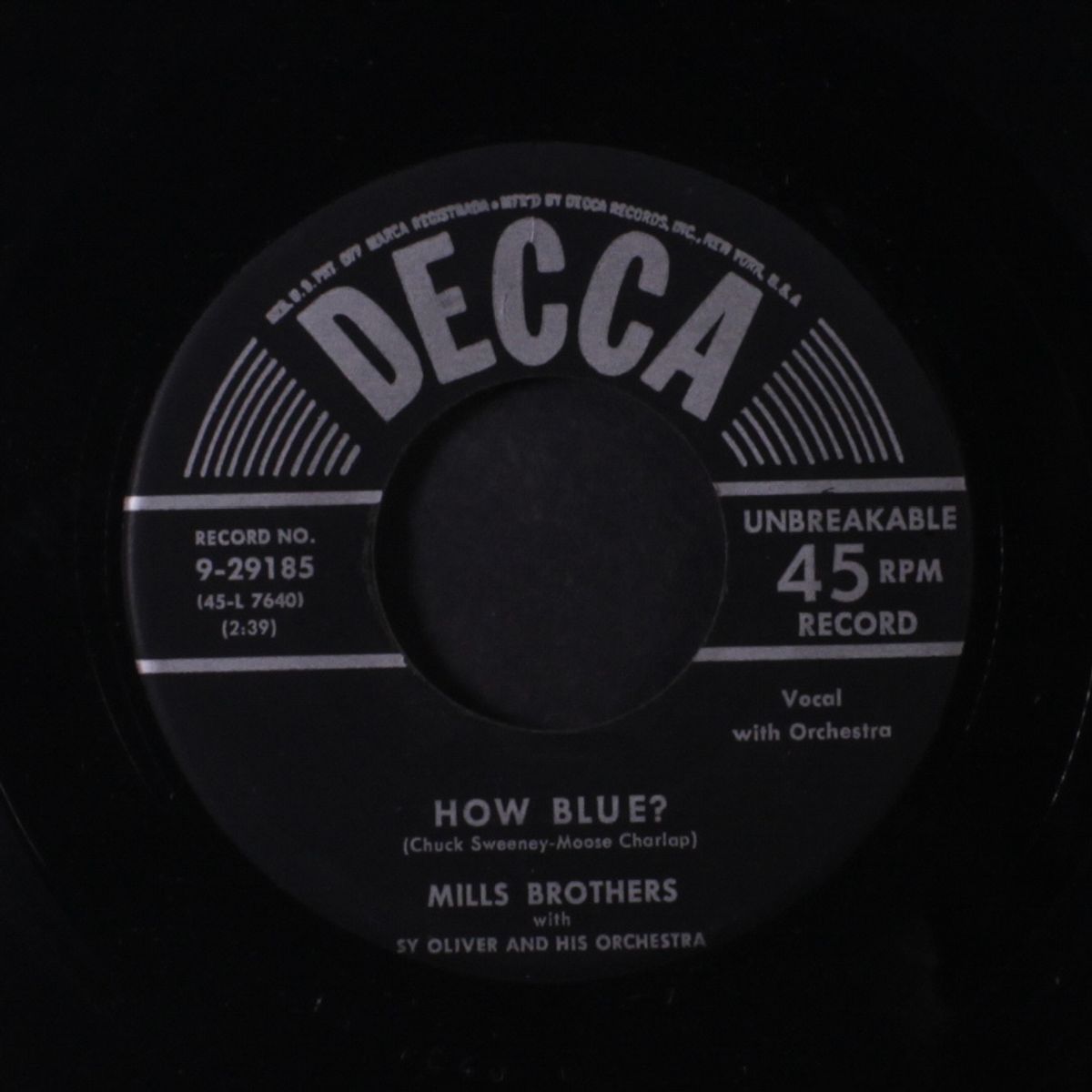 how blue? / why do i keep lovin' you? by MILLS BROTHERS