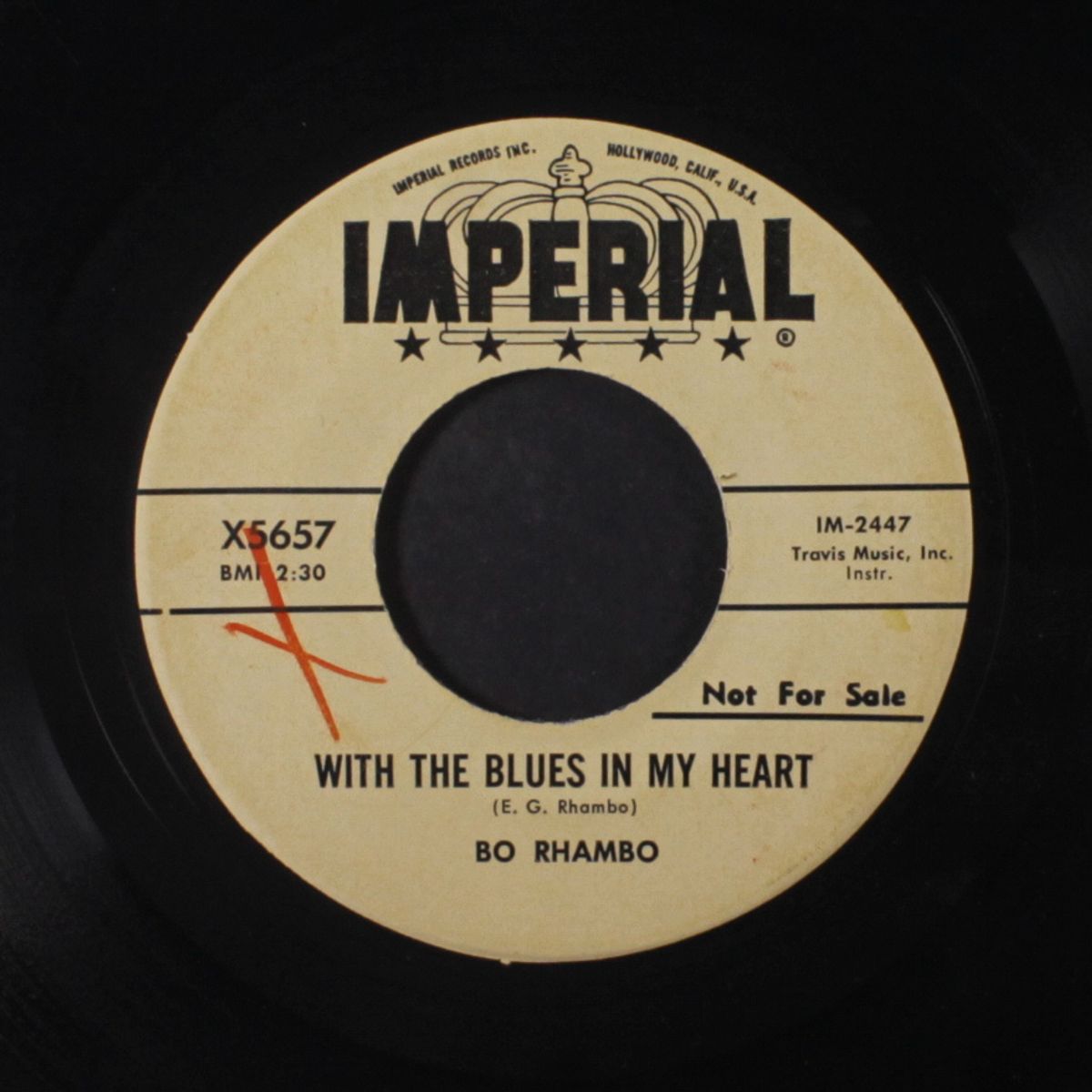 two for the blues / blues in my heart by BO RHAMBO