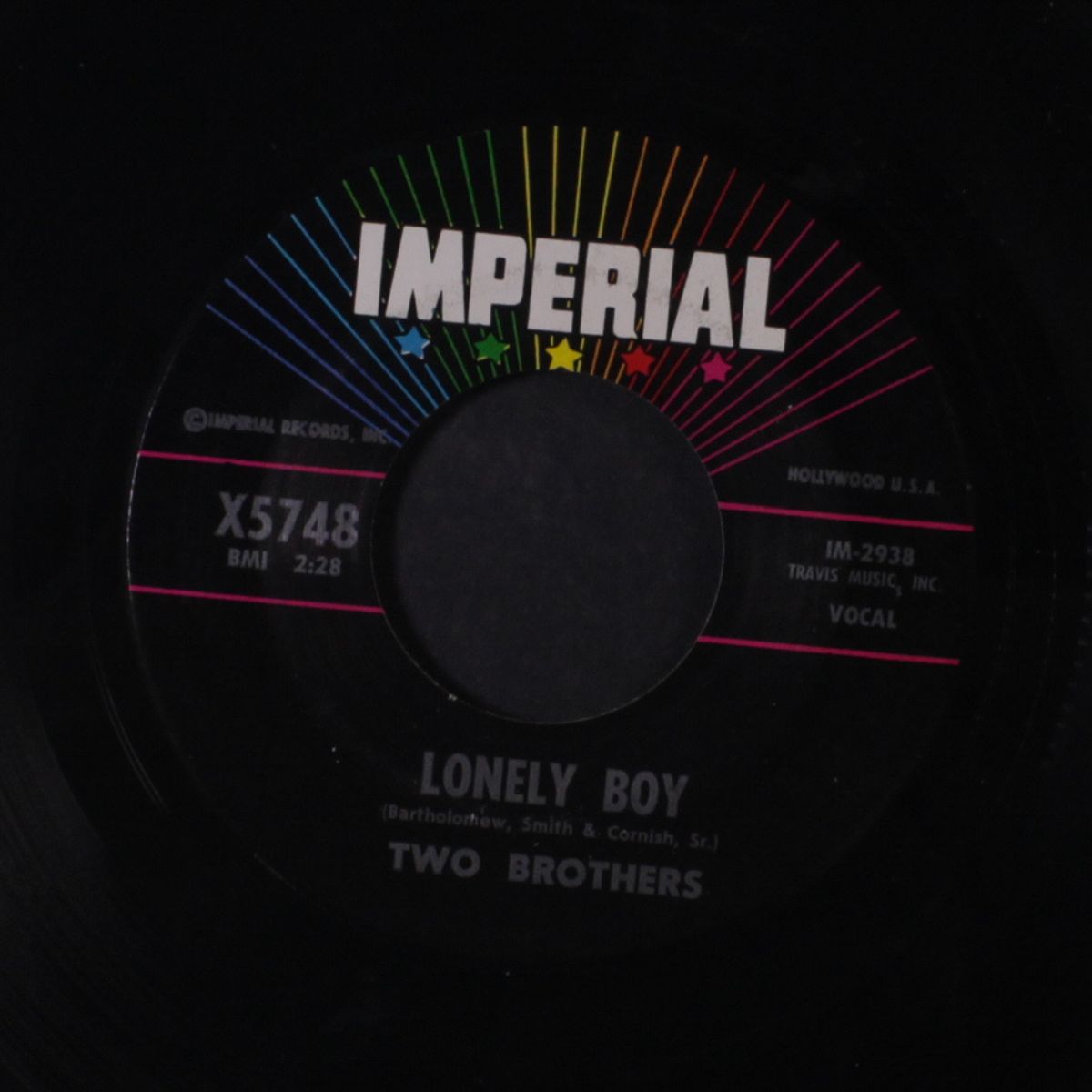 tell it / lonely boy by TWO BROTHERS