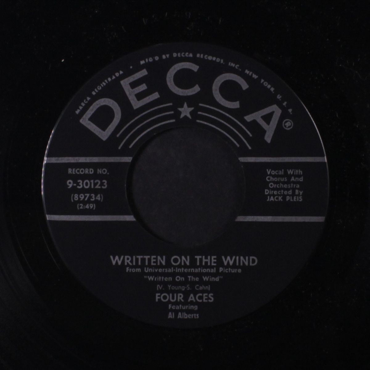 someone to love / written on the wind by FOUR ACES