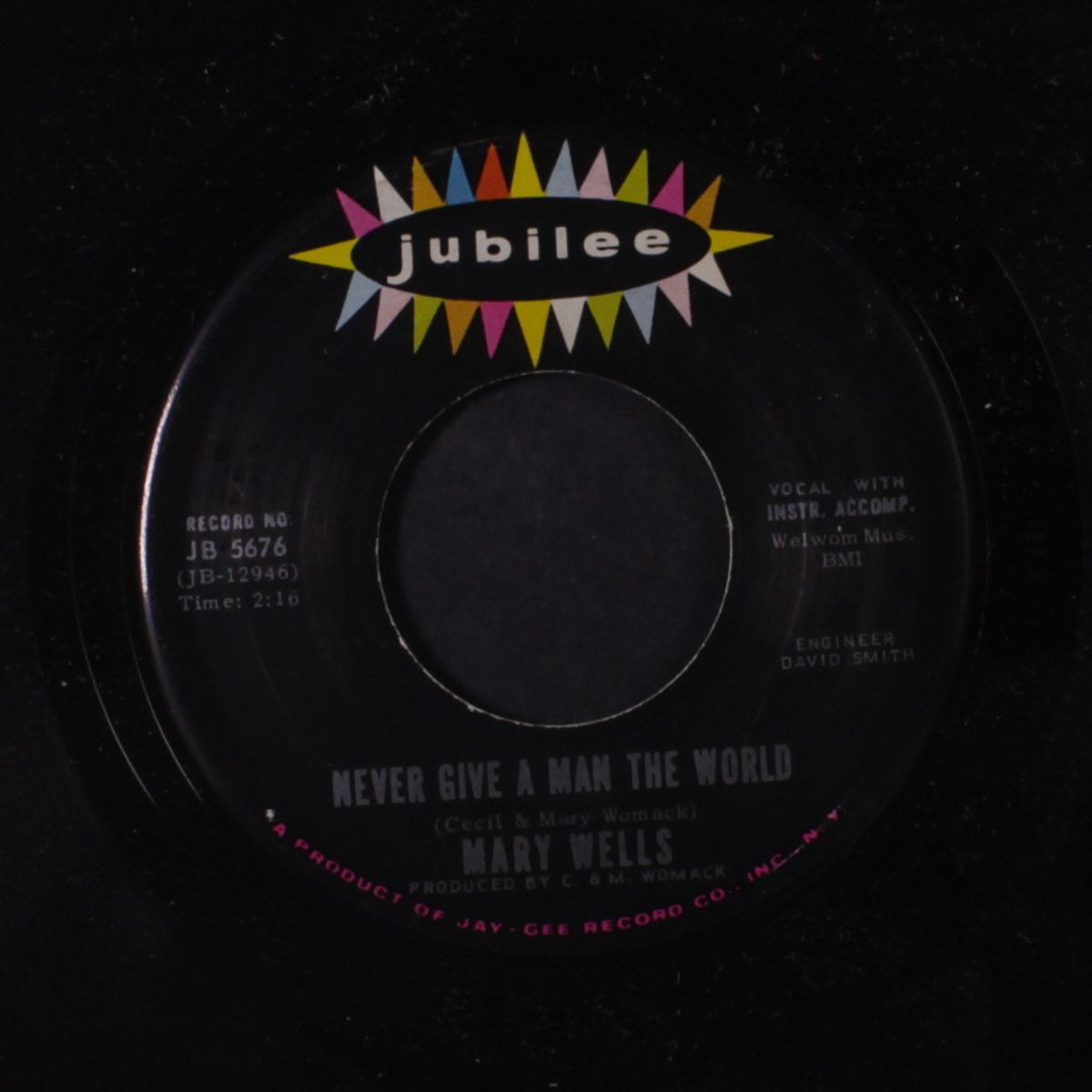 mind reader / never give a man the world by MARY WELLS