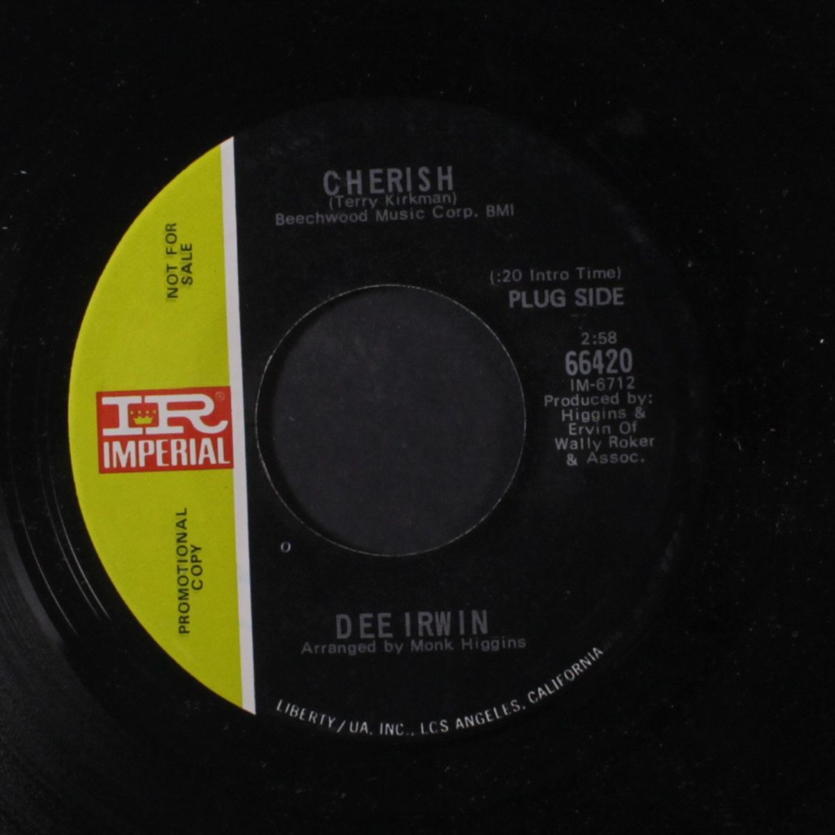 ain't no way / cherish by DEE IRWIN