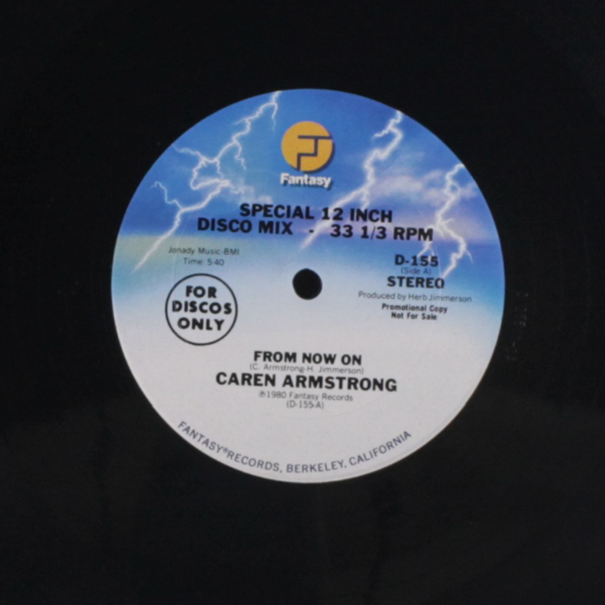 from now on +2 by CAREN ARMSTRONG