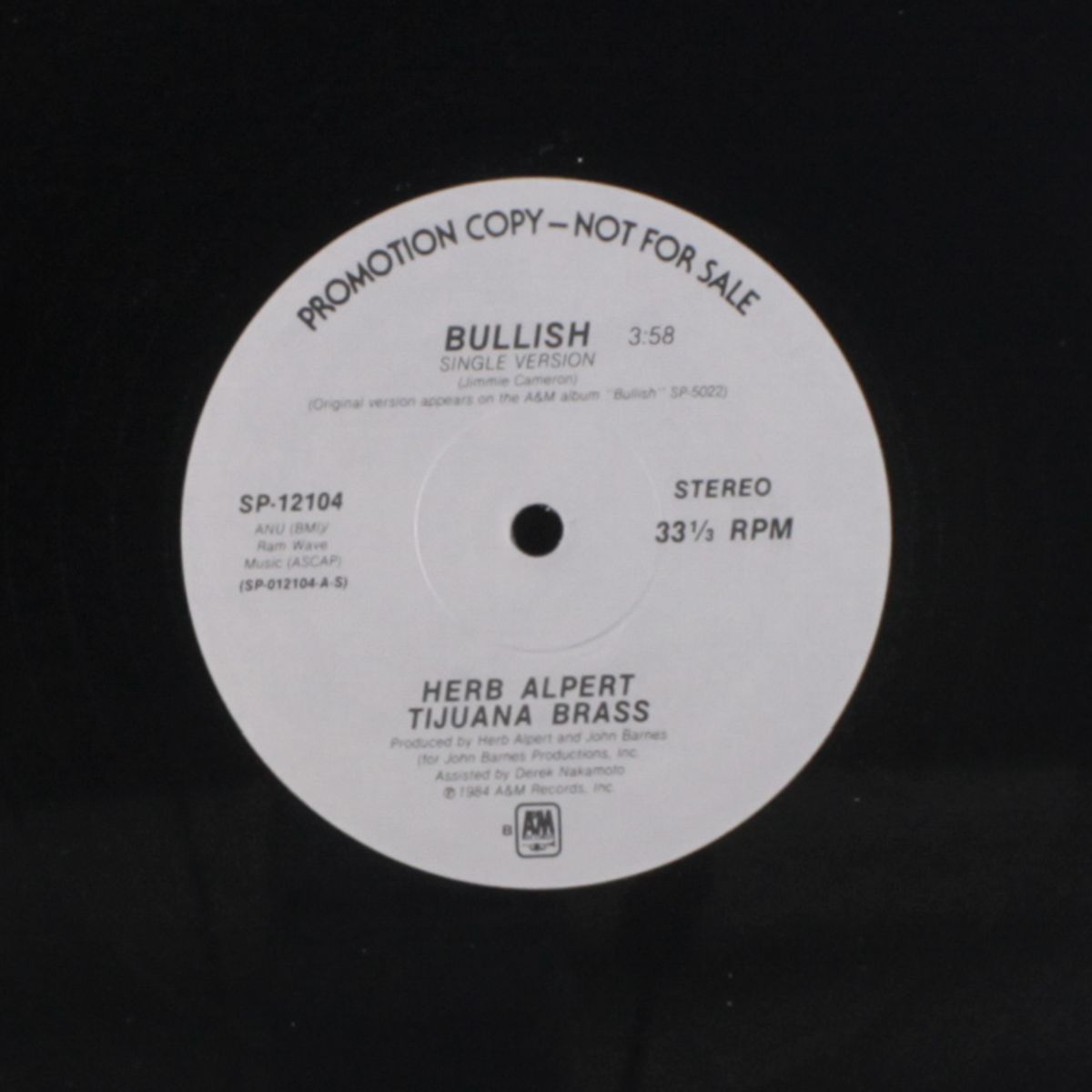 bullish (remix / short) by HERB ALPERT