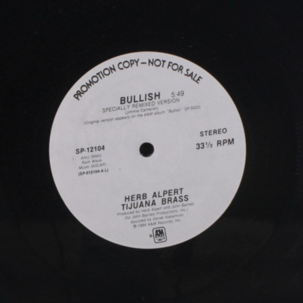 bullish (remix / short) by HERB ALPERT