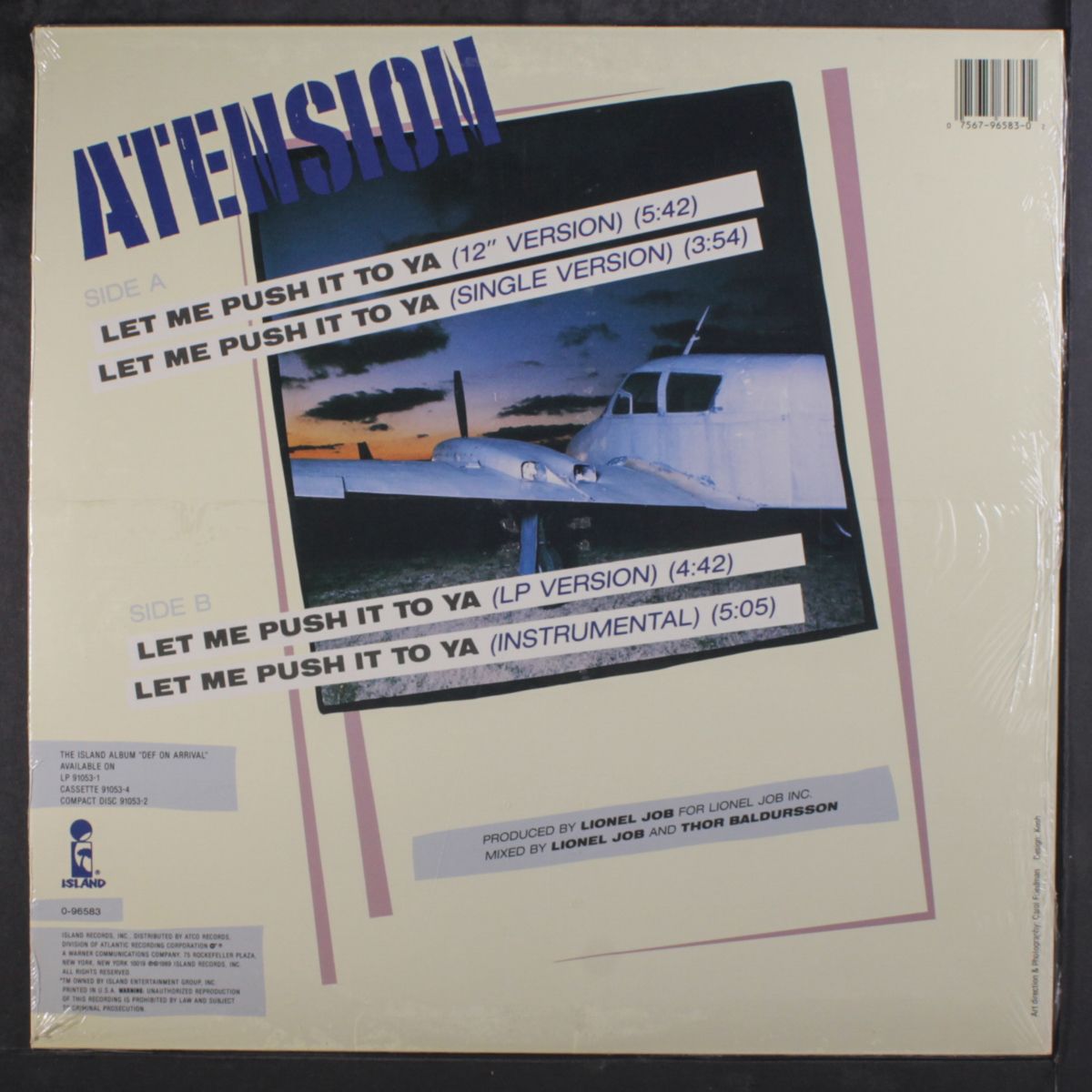 let me push it to ya by ATENSION