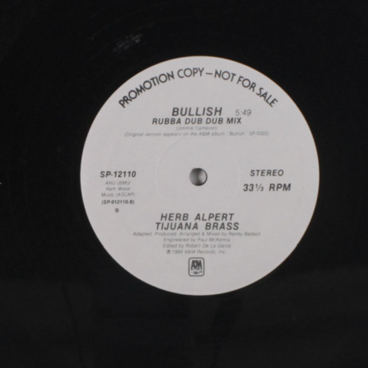 bullish (monster funk / dub) by HERB ALPERT