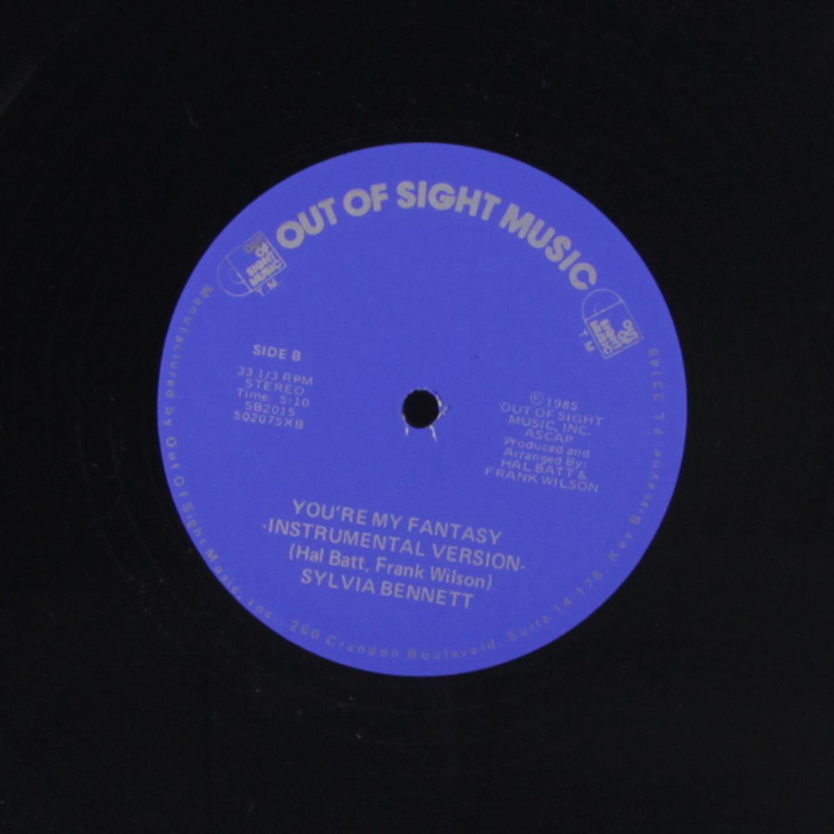 you're my fantasy / instrumental by SYLVIA BENNETT