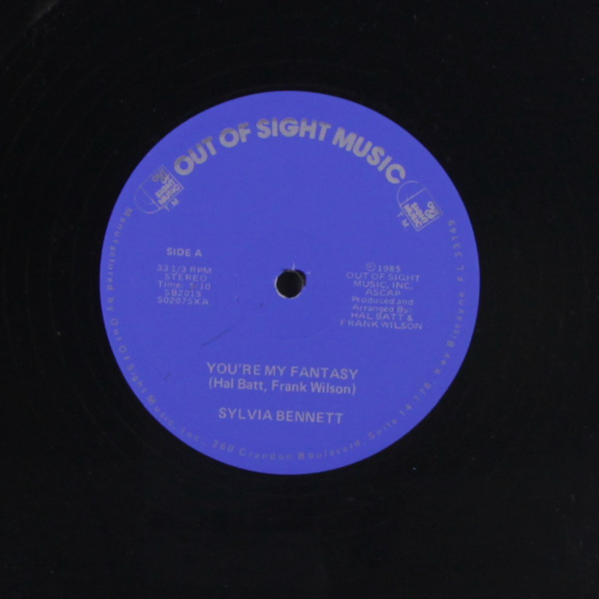 you're my fantasy / instrumental by SYLVIA BENNETT