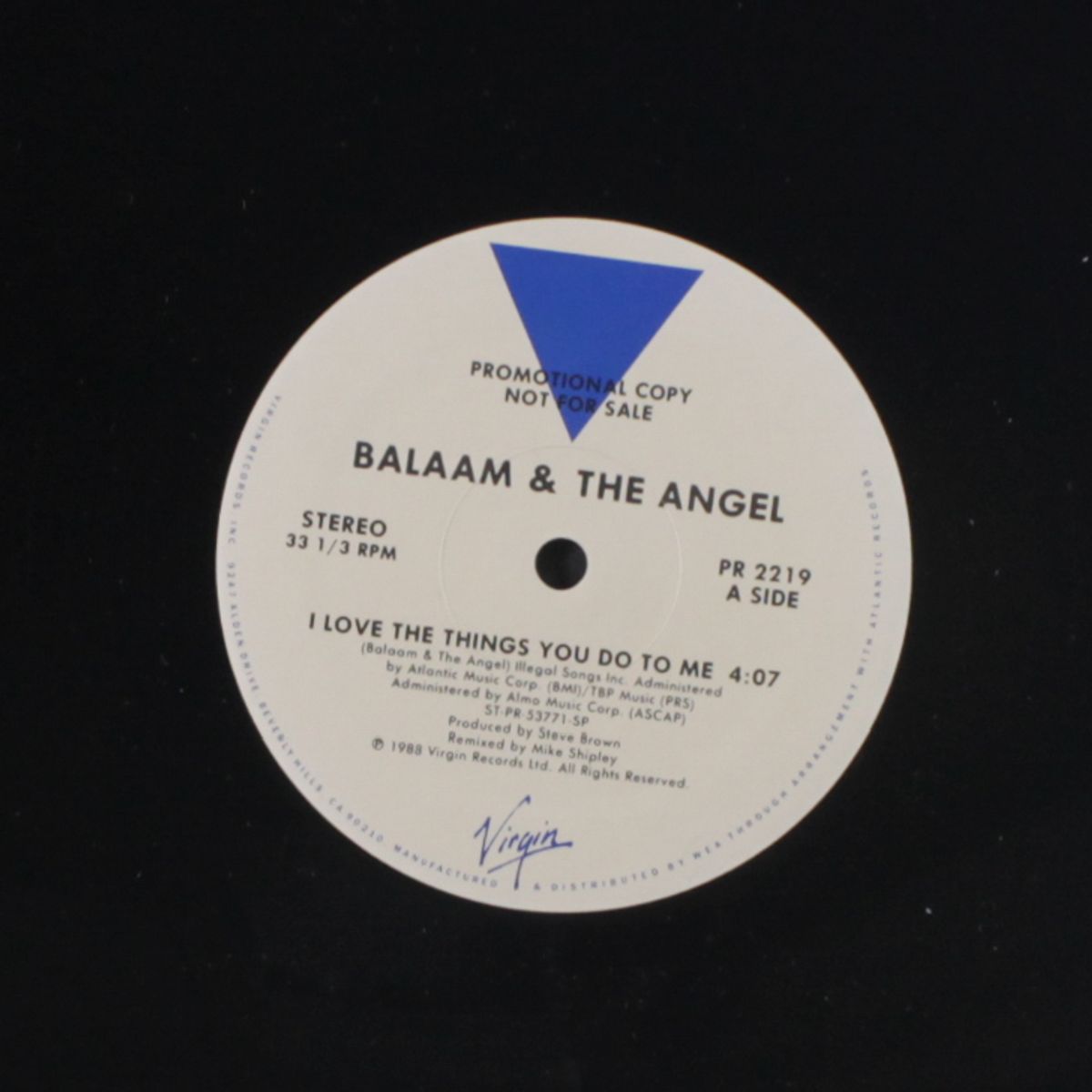i love the things you do to me / same by BALAAM & THE ANGEL