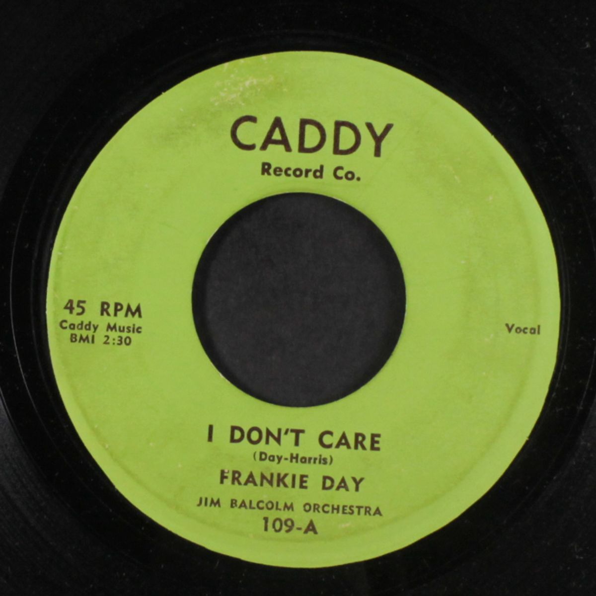 100 years from today / i don't care by BOBBY PIERCE / FRANKIE DAY
